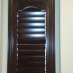 Stain Shutter With Liberty Arch