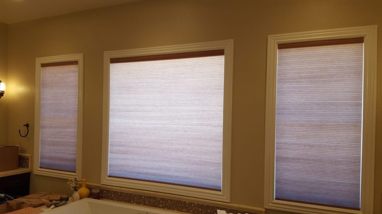 Norman Motorized Cellular Shade - Plantation Shutters,Blinds,Window ...