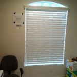 Horizontal Blind Under Small Arch