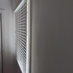 Outside Mount Horizontal Blind Showing Side Gap